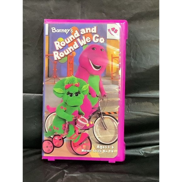 Barney - Round and Round We Go (VHS, 2002) - Picture 1 of 3